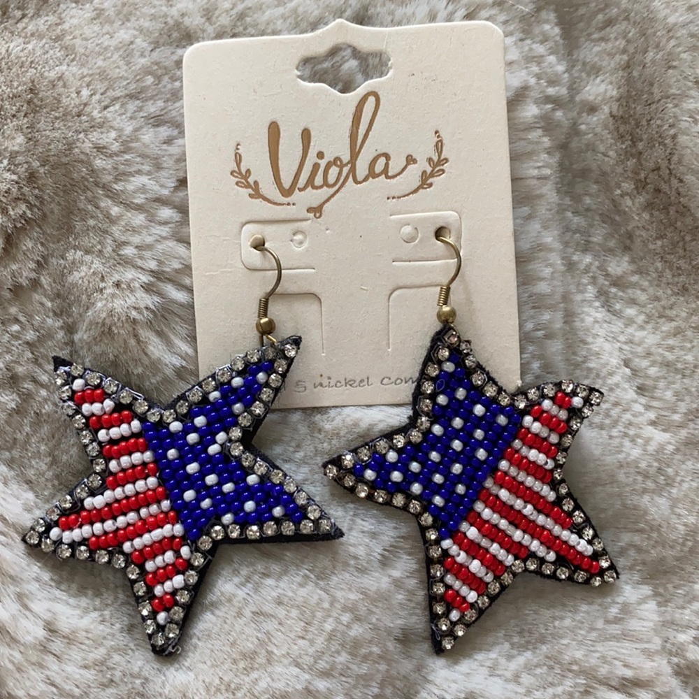 Stars and Stripes earrings